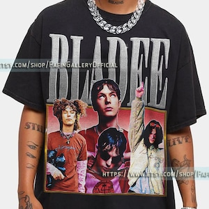 RETRO BLADEE Shirt, Bladee Vintage Shirt | Benjamin Reichwald Homage Tshirt | Bladee Fan Tees | Swedish Rapper Sweater | Bladee Merch Gift L