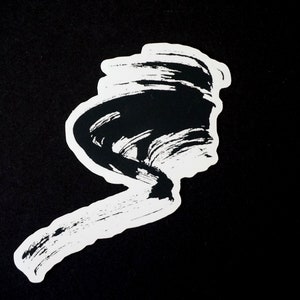 Abstract sticker