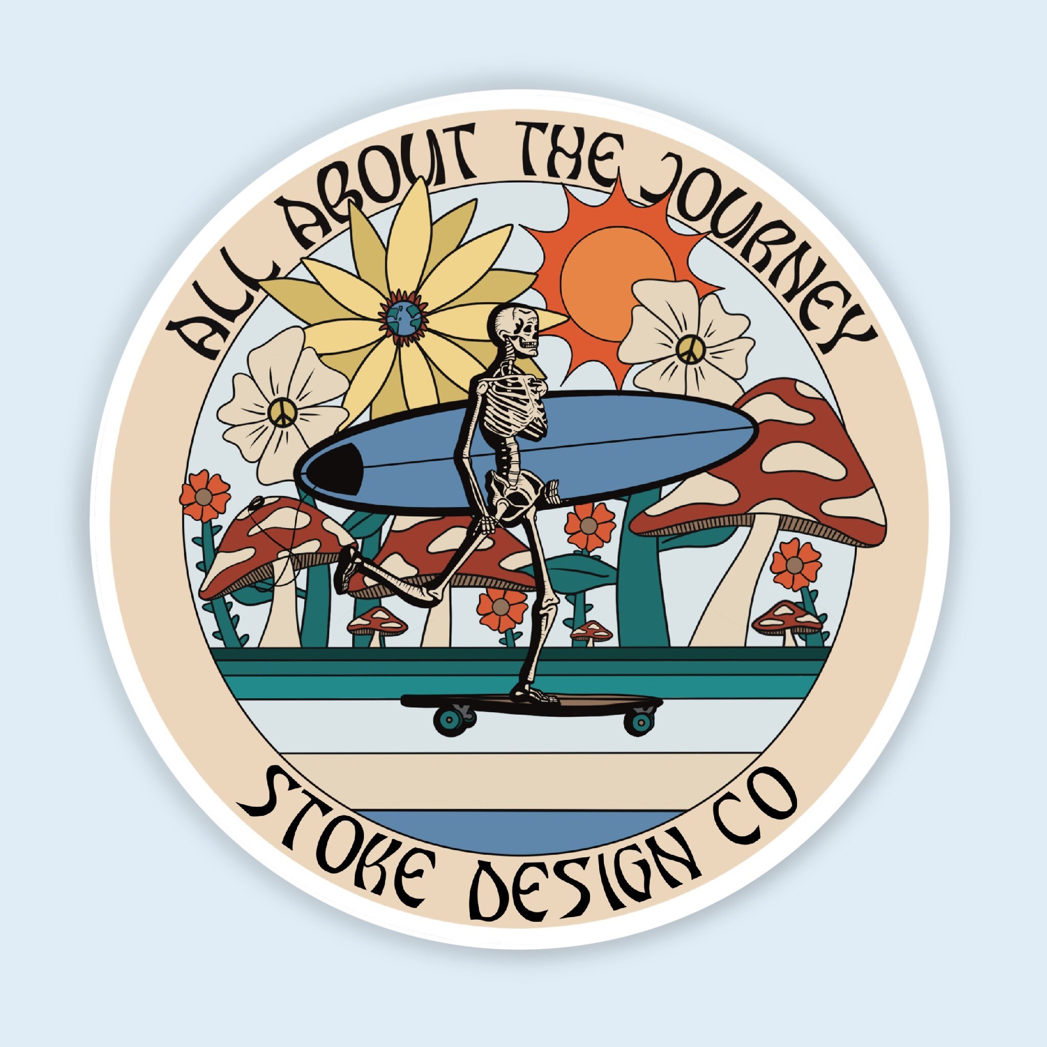 JOURNEY STICKER — Stoke Design Company