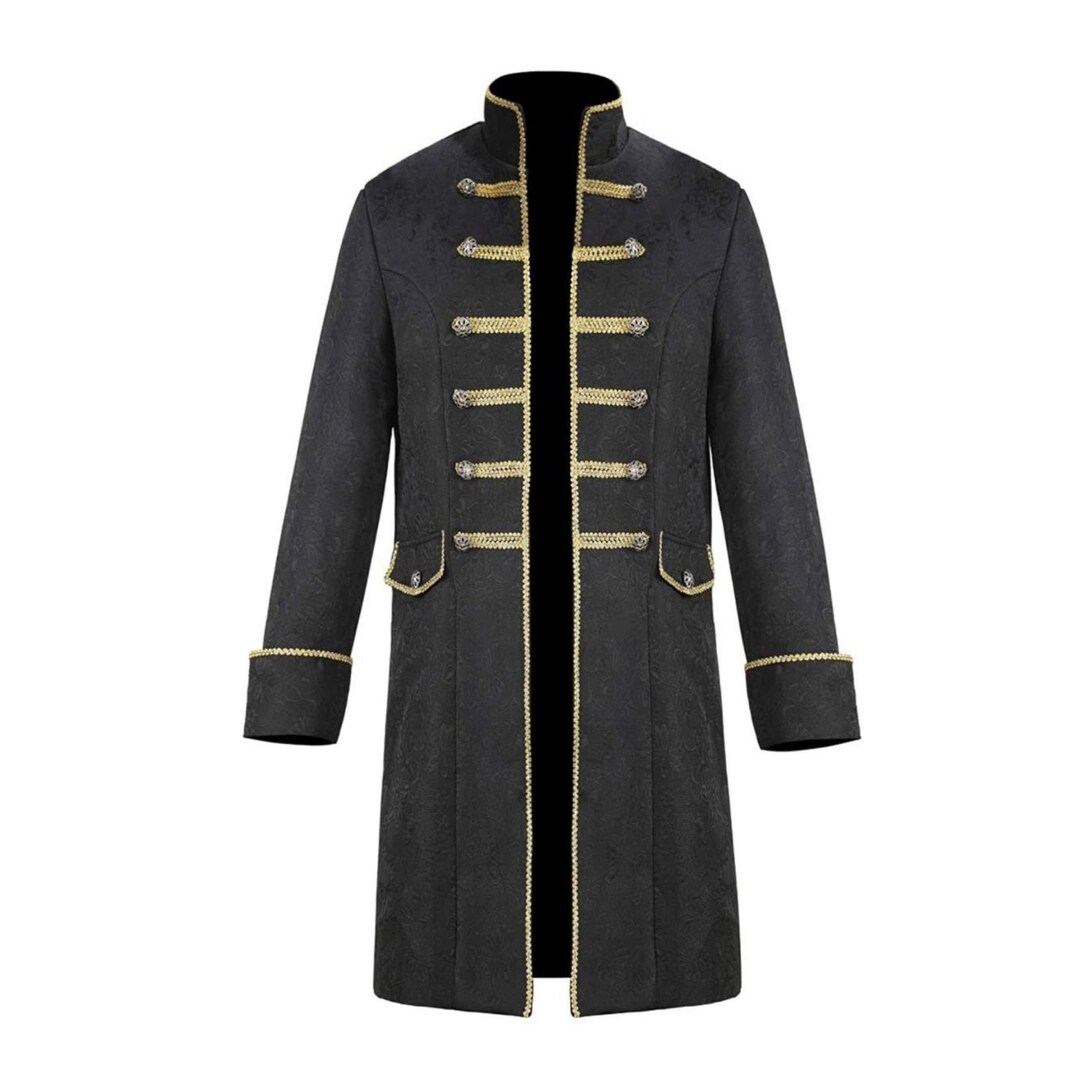 Men's Steampunk Vintage Medieval Tailcoat Jacket Victorian - Etsy