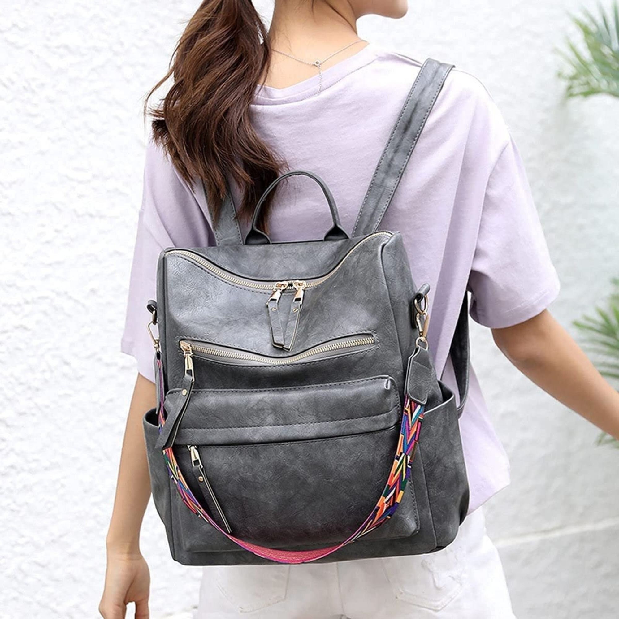 Convertible Backpack Purse for Women 