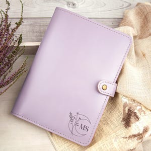 Personalized Leather Journal, Custom Leather Notebook, Refillable Journal with Name, Notebook A5, Diary, Christams Gift for Mom Sister Wife