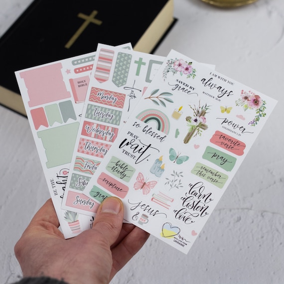 Bible Journaling Sticker pack