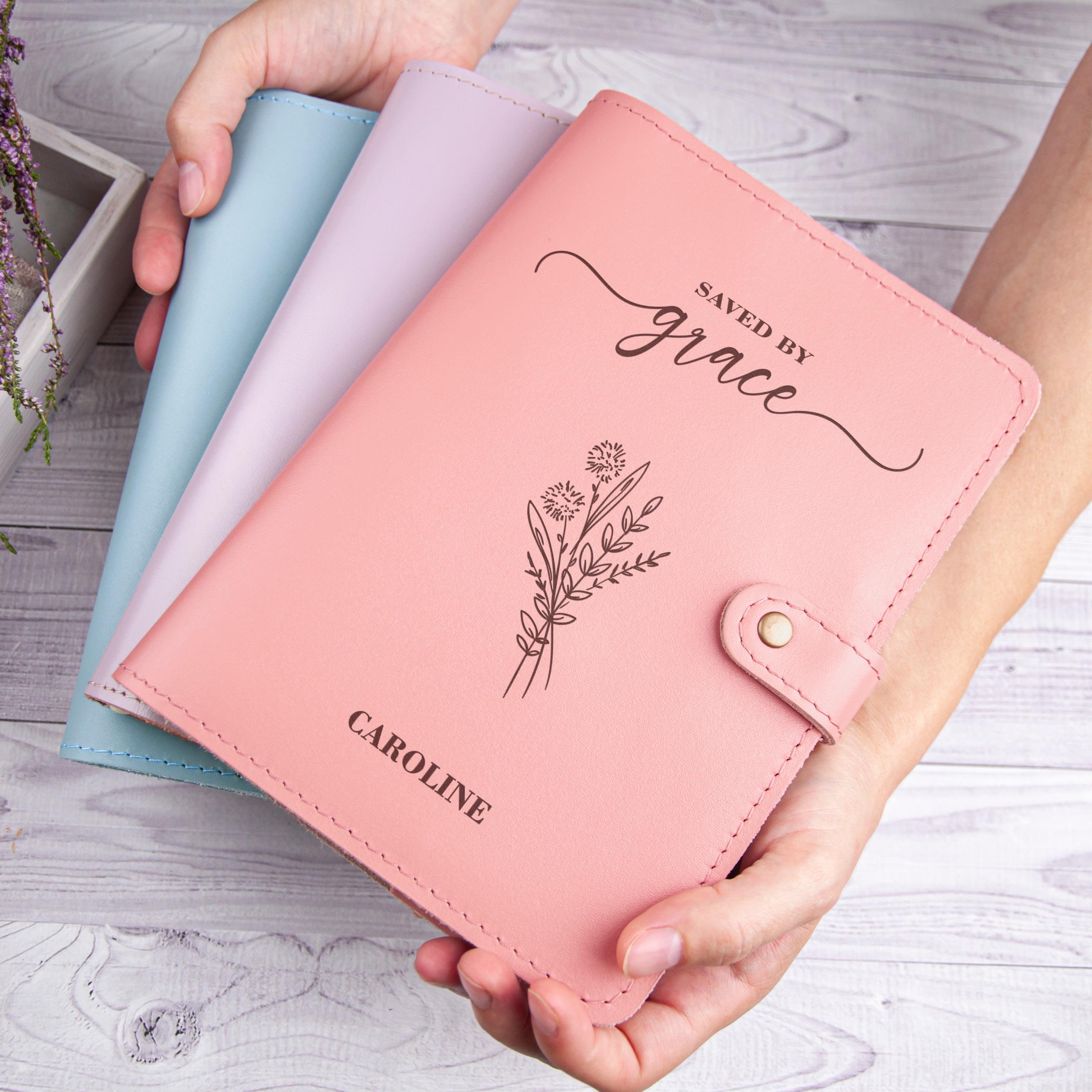 Personalized prayer journal, Christian gift for men, Custom leather religious journal, Pastor gift, Religious gifts for priest