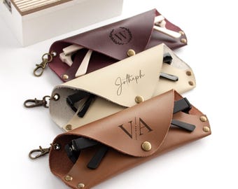 Étui à lunettes personnalisé, étui à lunettes en cuir, porte-lunettes, couvre-lunettes souples, étui à lunettes de soleil personnalisé, étui à lunettes minimaliste