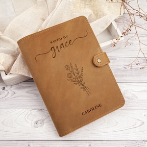 Christian Gift for Women Personalized Prayer Journal Religious Gifts for Her Mom Gift from Son Custom Prayer Notebook Bible Journaling