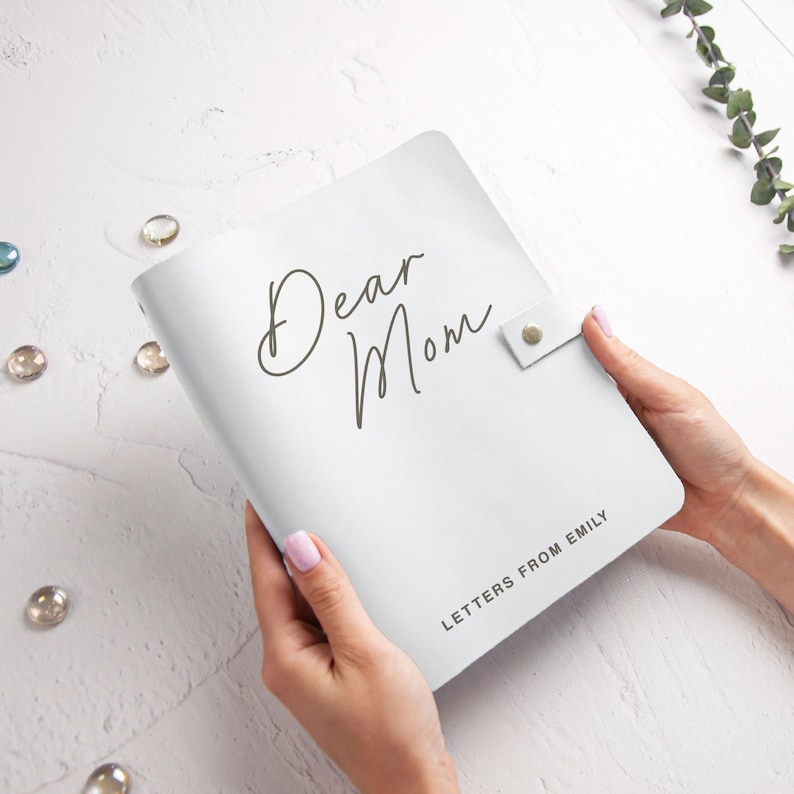 Personalized Dear Dad Journal, Letters to Dad Leather Notebook, Fathers Day Gift, Memory Book, Dad Gift from Kids, Dads Birthday Gift image 7
