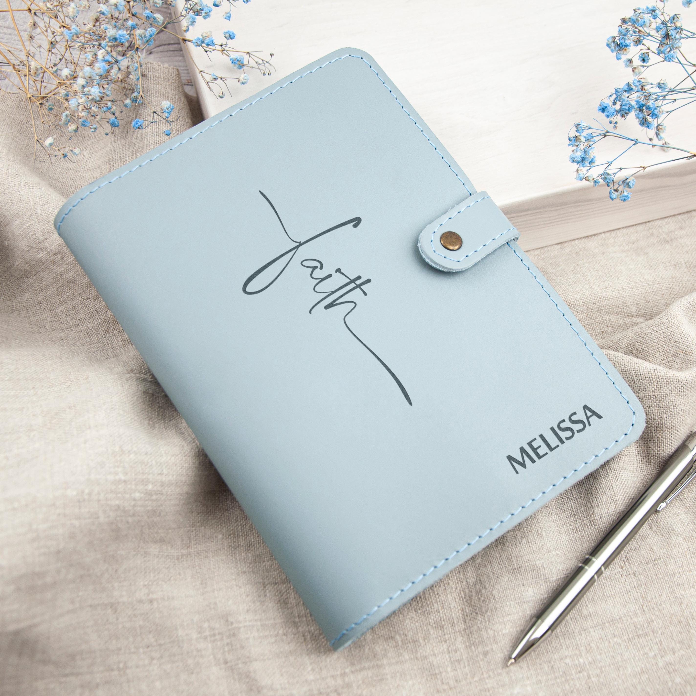 Leather Prayer Journal Personalized Christian Gift for Women Men Custom Faith Journal Religious Notebook Christmas Gift for Dad Mom Son