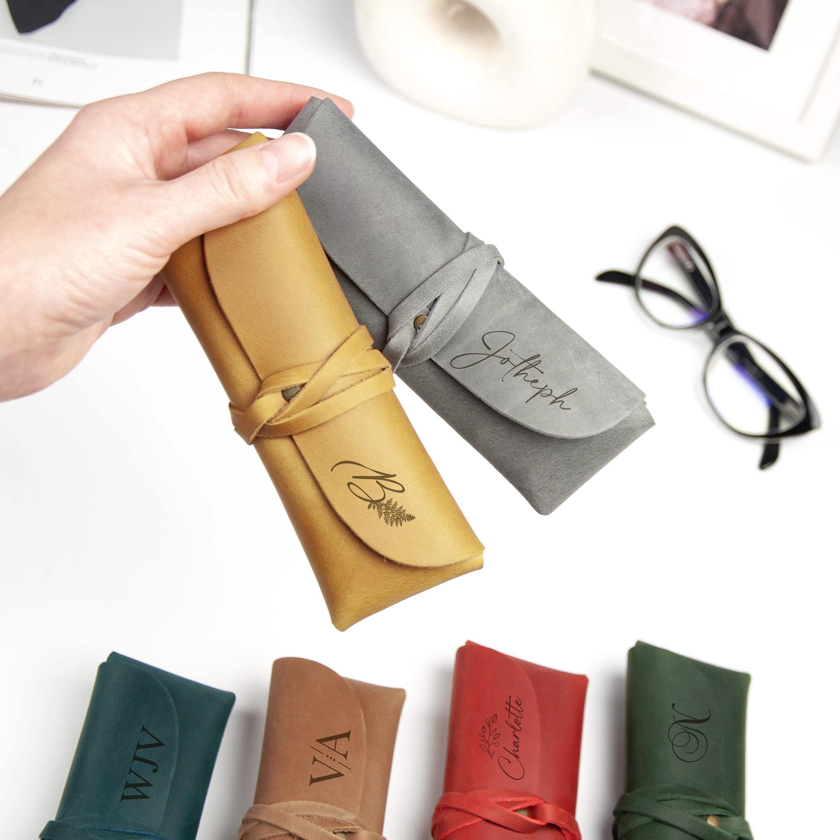 Leather Glasses Case, Case for Glasses, Eyeglass Case