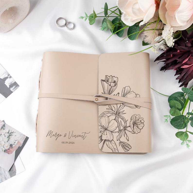 Wedding Photo Album Personalized