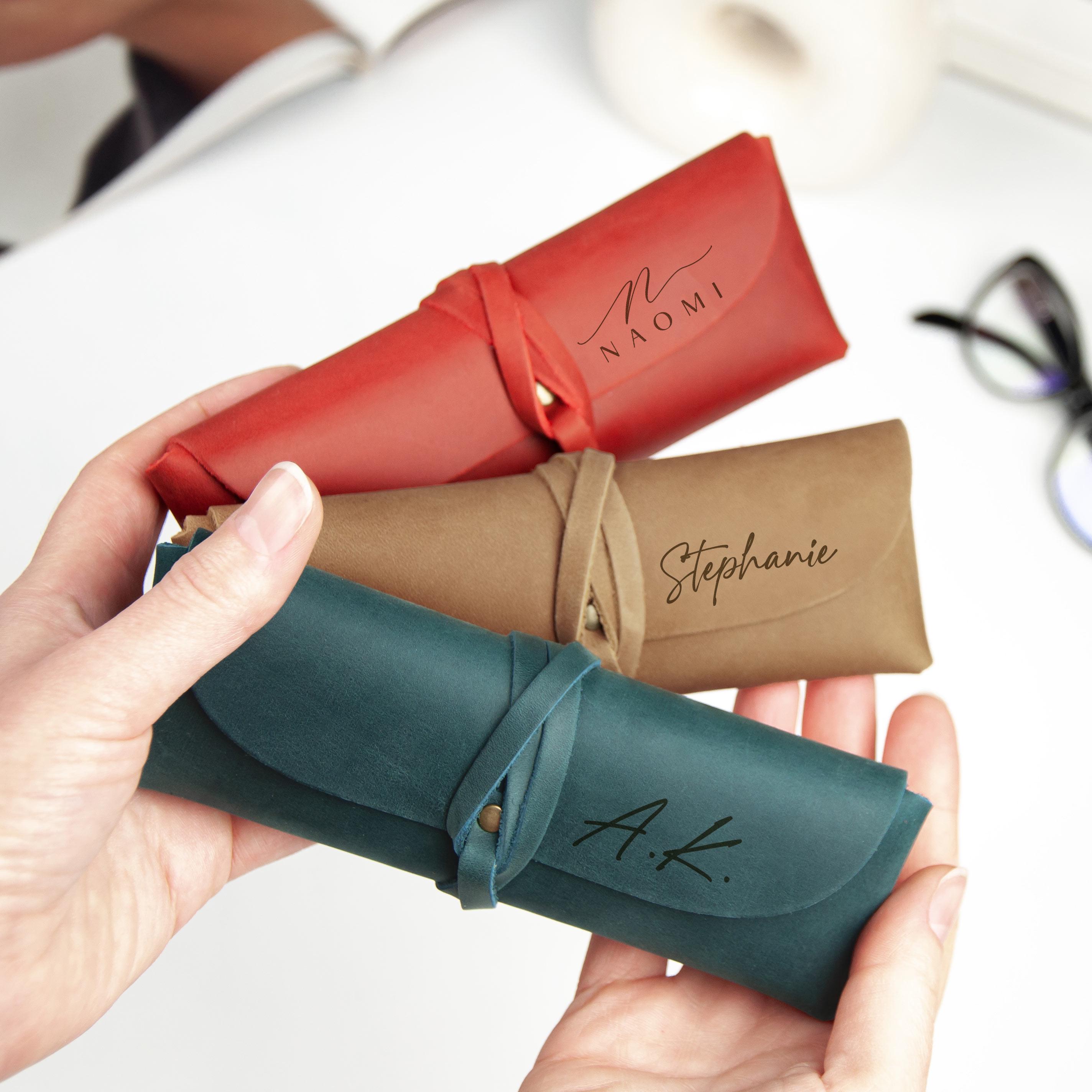 Custodia Doppia Per Occhiali FINTIE - Tasca Microfibra Con Tracolla - Foto 2