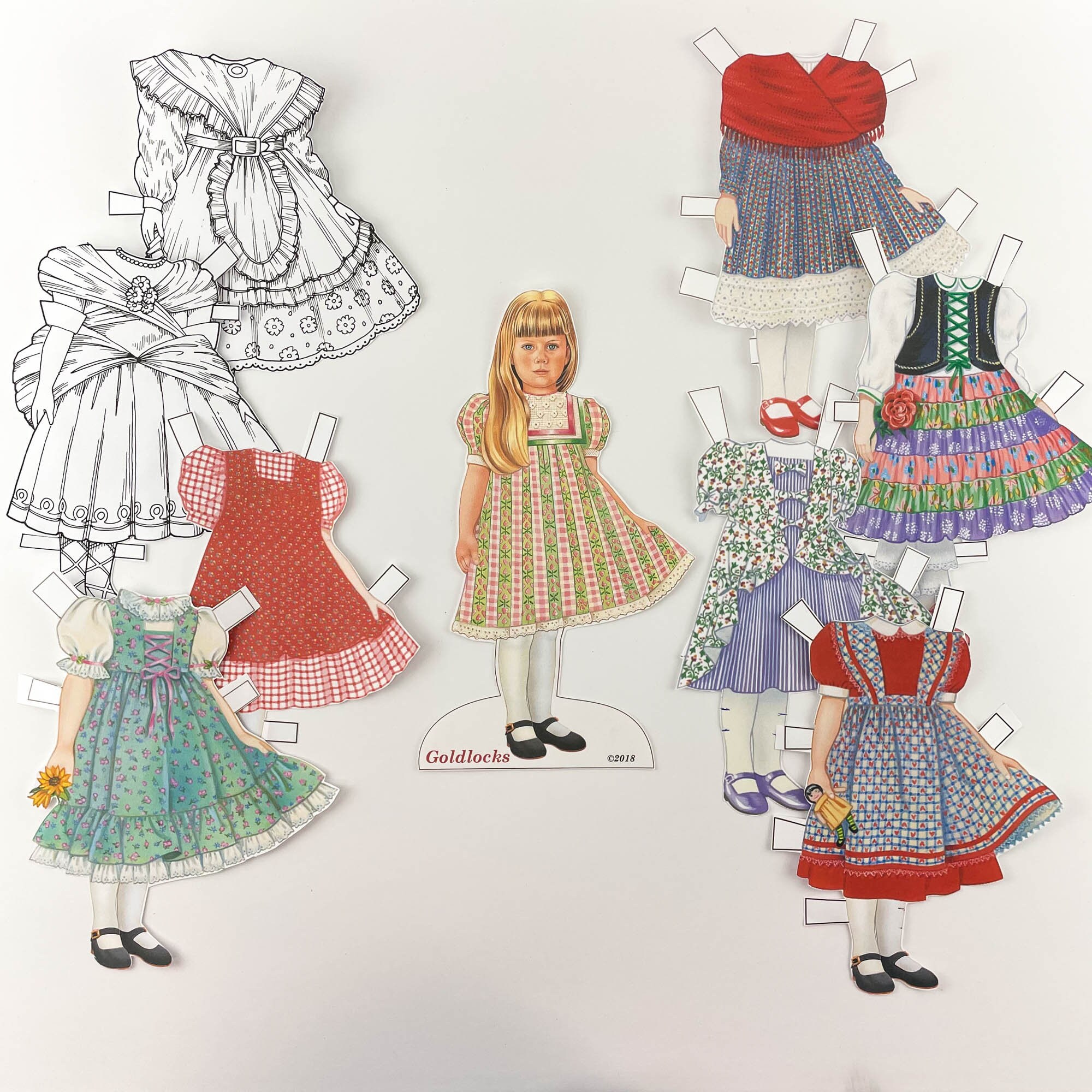 goldilocks blue dress Goldilocks dress – KUSIKUSI Knitwear main image 1