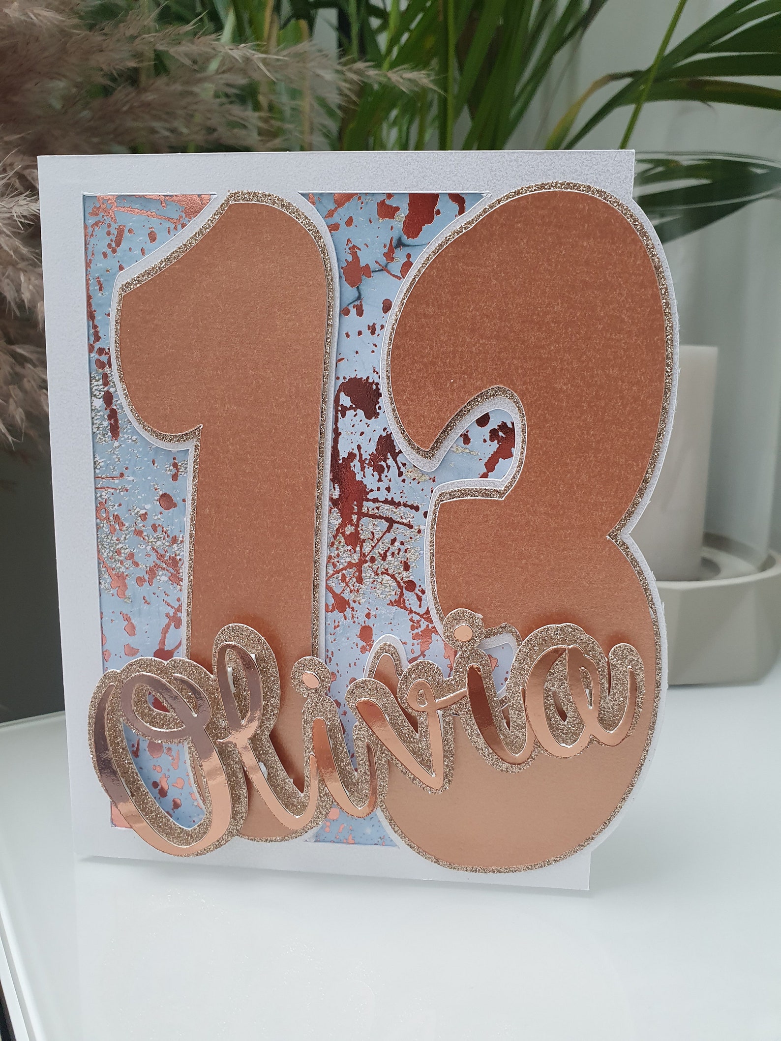 personalised-13th-birthday-card-13th-birthday-card-for-girl-etsy-uk
