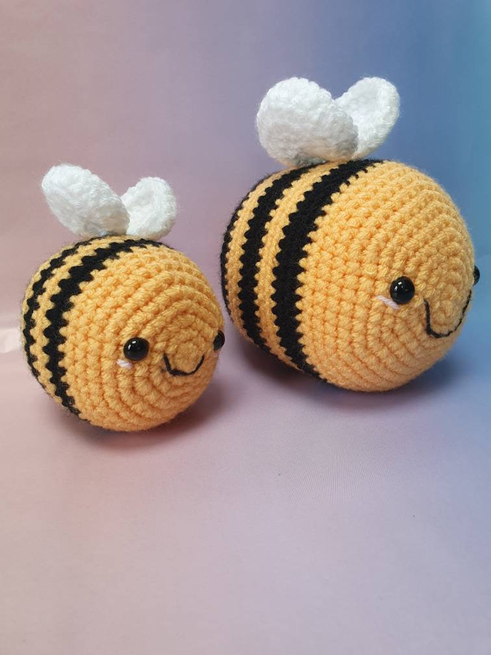 Crochet Bee Amigurumi Bee Chunky Plush Bee Gift Large Bee - Etsy New