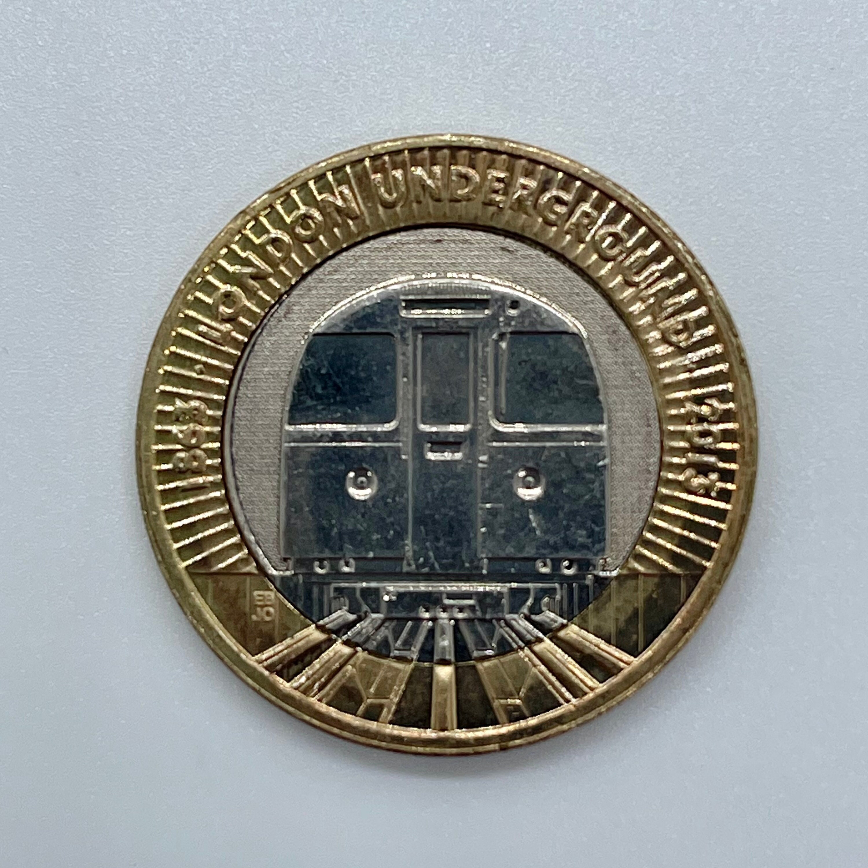 London Underground Train Two 2 Pound Coin 2013 Issue Etsy UK