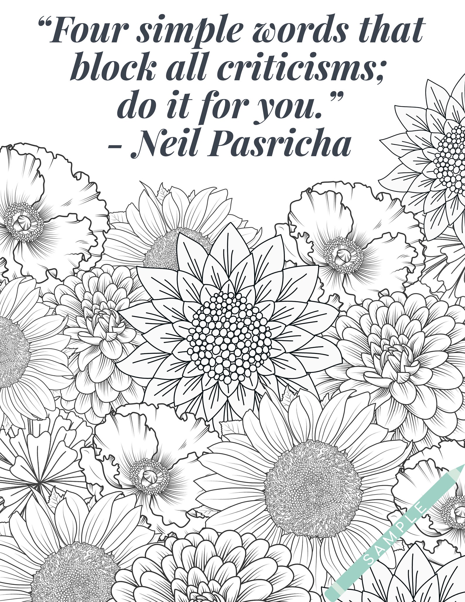 20 Mindfulness Colouring Pages (PDF) - Printable Colouring Book ...