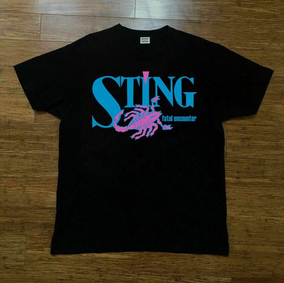 sting t shirt wcw