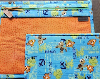 Bolsa para Projetos de Ponto Cruz - Bolsa para Projetos com Frente de Vinil - Bolsa para Projetos de Bordado - Bolsa para Projetos de Bordado - Costura - Tapeçaria - Ponta de Agulha - Costura