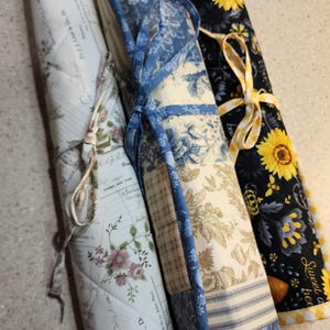 Cross Stitch Project Roll-Project Protector-Needlework Cover- Embroidery Frame Cover-Needlework Transport Cover-Gift For Cross Stitcher