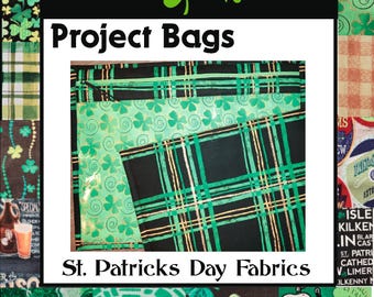 Stitch Project Bags-Cross Stitch Project Bag Vinyl Front-Needlepoint Project Bags-Organizational Bags-Art acceCross ssories-March Madness