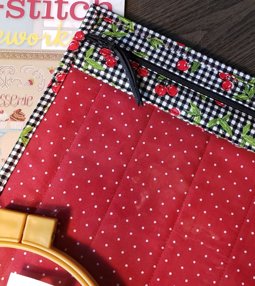 Cross Stitch Project Bag Project Bag for Cross Stitch Etsy