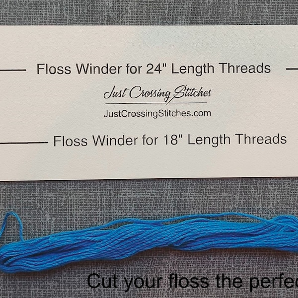 Floss Winder-Yarn Winder-Fiber Winder- Cut threads to the same length everytime.