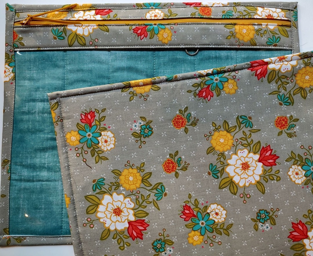 Cross Stitch Project Bag vinyl Front Project Bagembroidery Project Bag