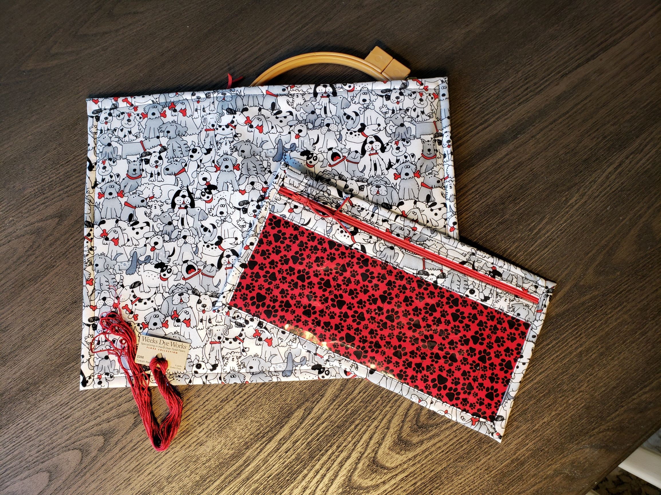 Cross Stitch Project Bag Project Bag for Cross Stitch Etsy