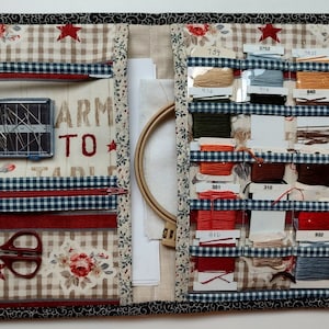 Embroidery 2024 organizer bag