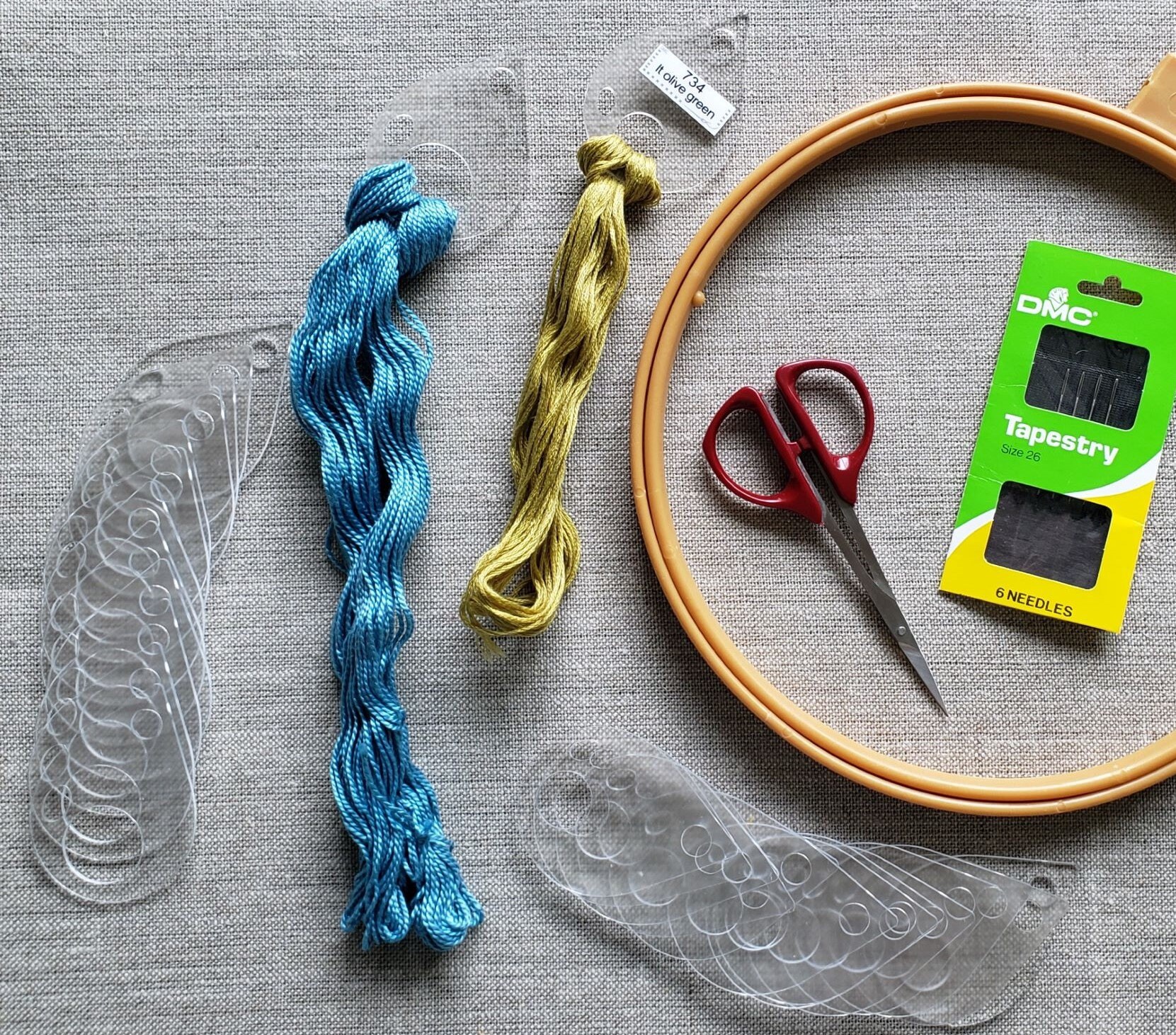 Acrylic Thread Drops Acrylic Bobbins Cross Stitch Tread Etsy UK