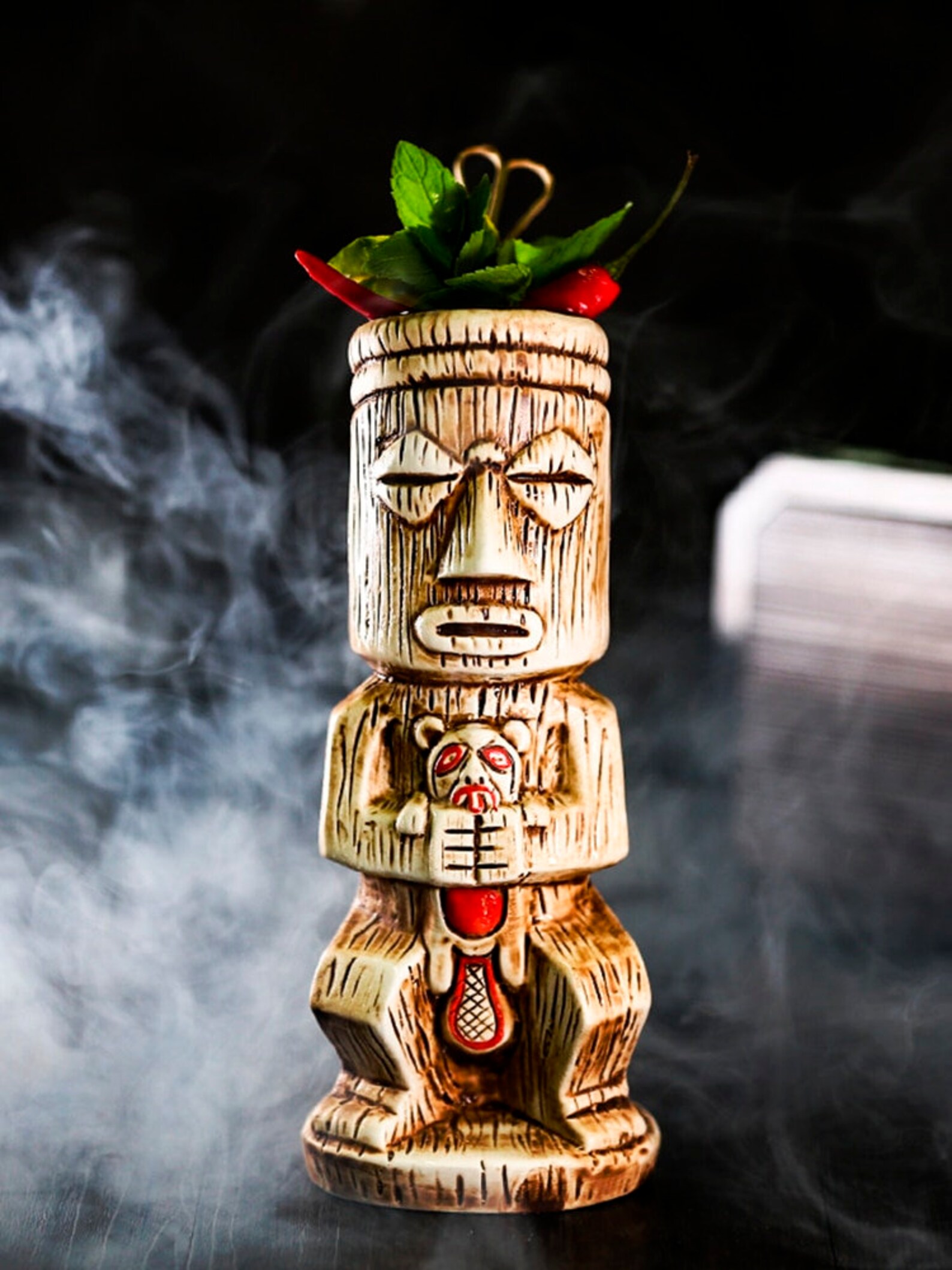 Hawaii Tiki Mug Ceramic Tiki Mug Tiki Cup Cocktail Cup Etsy