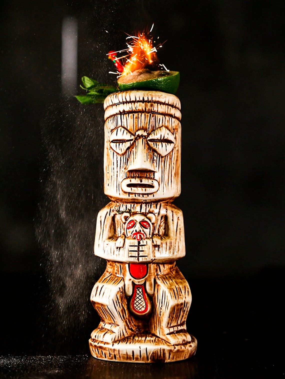 Hawaii Tiki Mug Ceramic Tiki Mug Tiki Cup Cocktail Cup Etsy