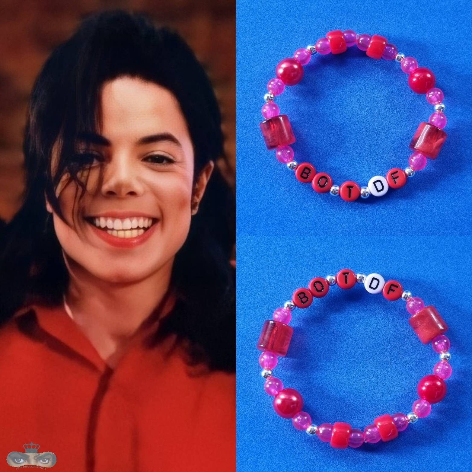 Michael Jackson Blood on the Dance Floor Bracelet. Michael - Etsy India