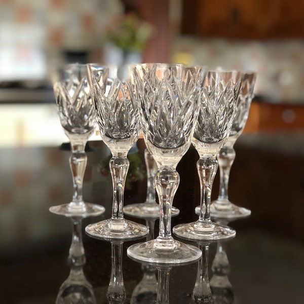 Lead Crystal Glasses Etsy UK