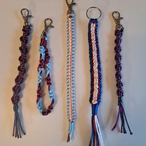 Paracord, keyring, lucky charm, decoration, pendant, pocket charm