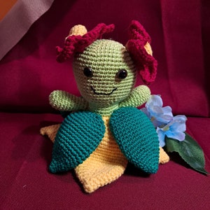 Blossom, Blubella, crochet figure,