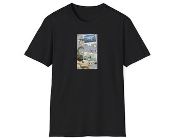 Camiseta unisex suave Nessie del monstruo del lago Ness