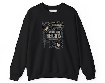 Wuthering Heights Sweatshirt: Heathcliff & Cathy