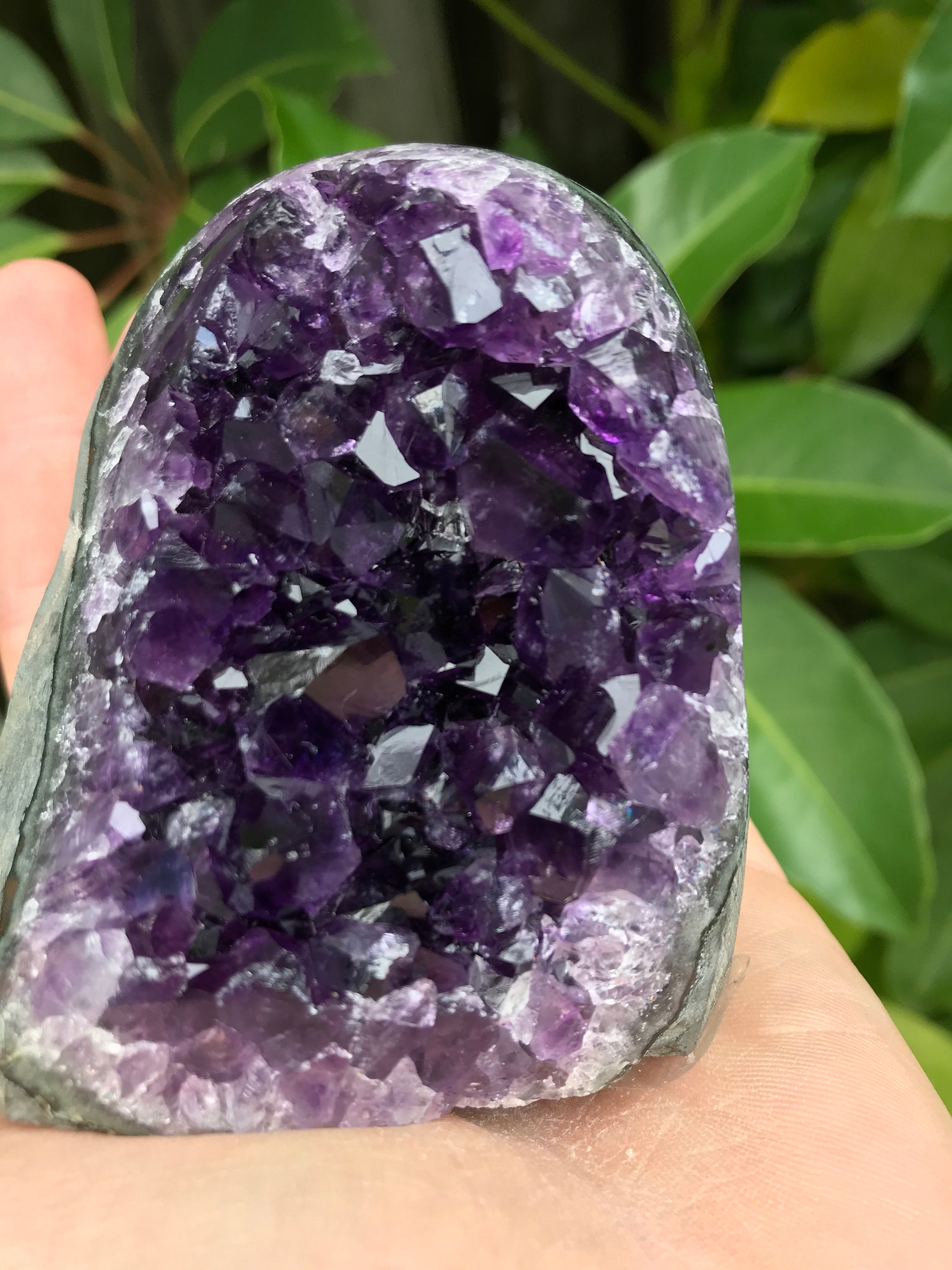 DEEP PURPLE High Quality Amethyst Standing Cluster 490g | Etsy