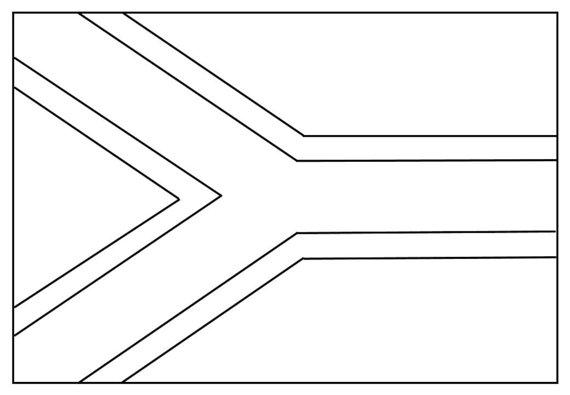 South African Flag to Color Flags Countries - Etsy