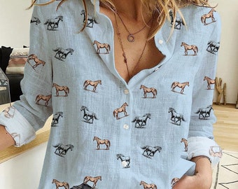 トップス BEEDEN HORSE PRINT USED LIKE TOPS HORSE PRINT USED LIKE