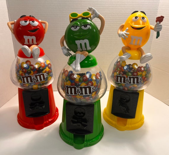 Complete Set of 3 M&M Candy Dispensers Etsy Canada