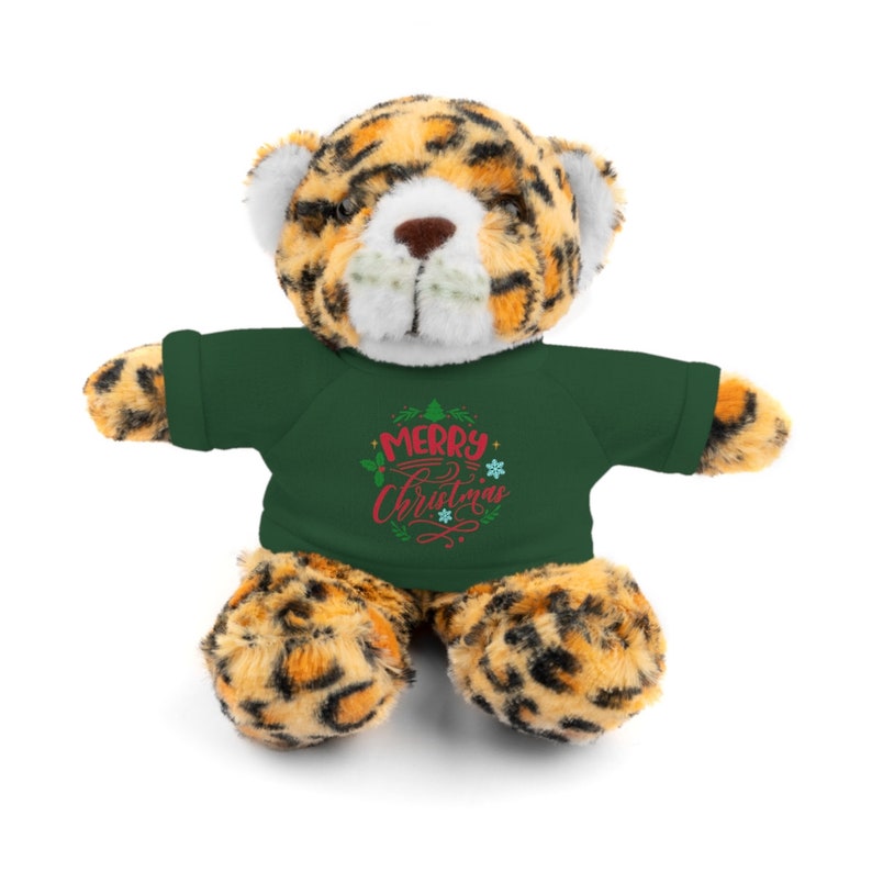 Merry Christmas Plushies Christmas Stuffed Animal Gift Etsy