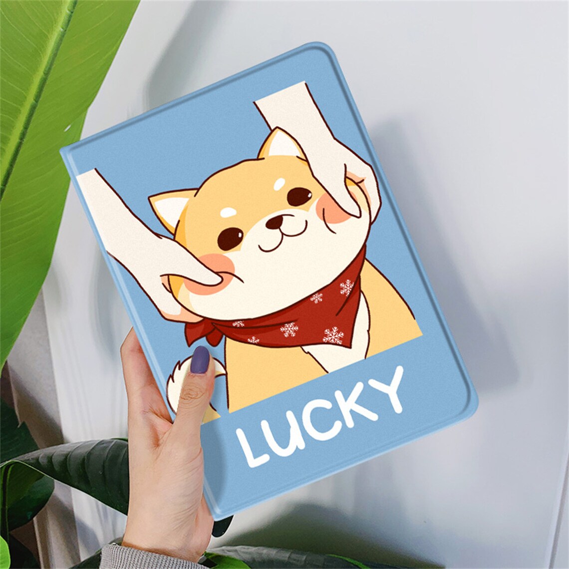 Lucky iPad Case Kawaii iPad Air Case Cute Dog iPad 10.2 10.5 Etsy