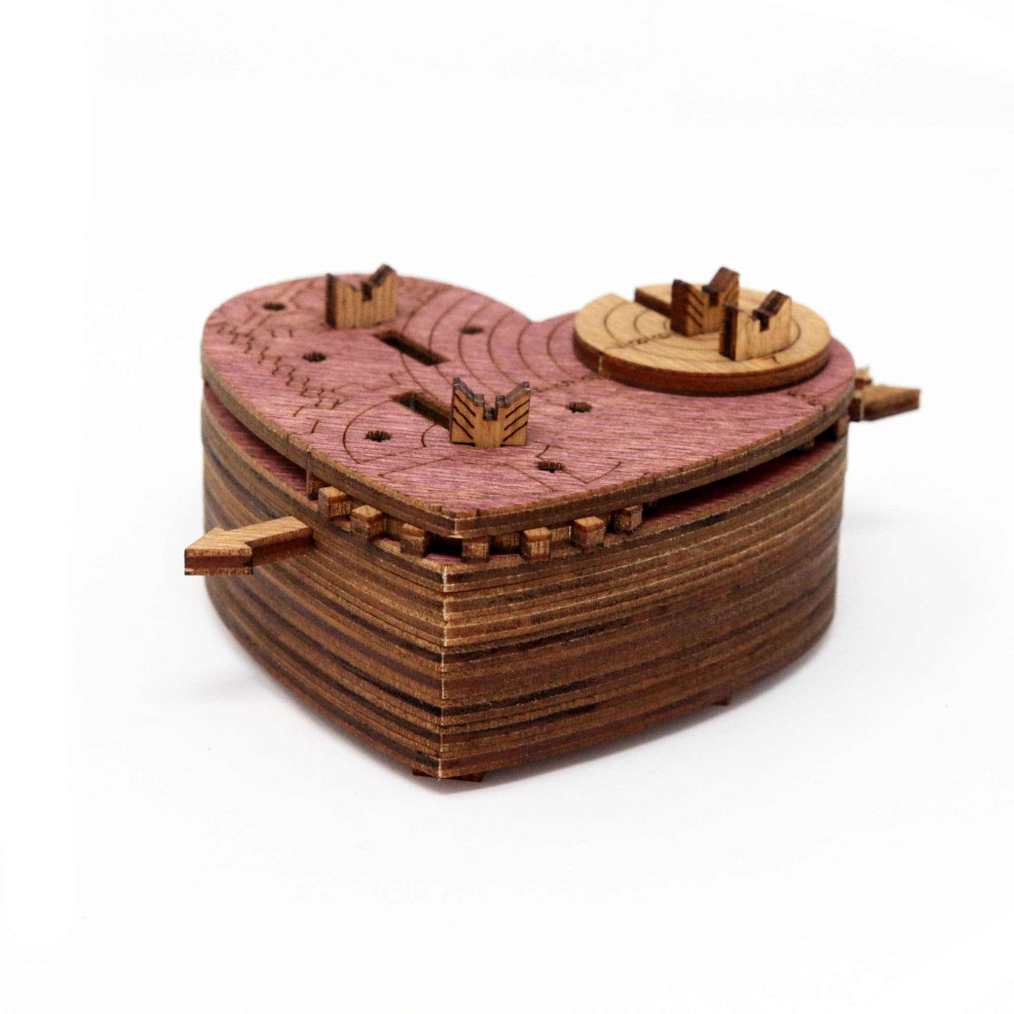 Tin Woodman's Heart Customizable Wooden Puzzle Gift Idea Etsy