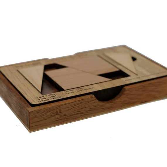 Creative Crafthouse Cross Sticks - Wood Brain Teaser - Coffee Table Puzzle