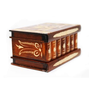 TransylvanyArt Secret Box - Large - Secret Lock Box - Hidden Compartment - Sequential Discovery Box
