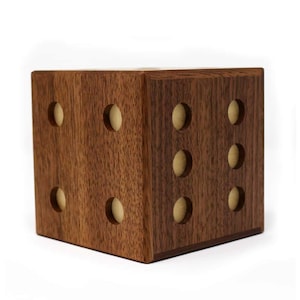 Dice Puzzle Box by Karakuri Creation Group - Creative Handmade Wooden Puzzle Secret Box