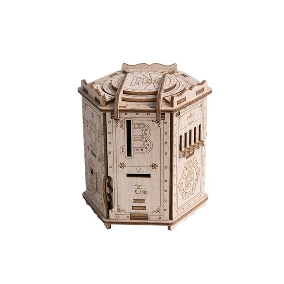 Fort Knox Pro Puzzle Box Challenging Multi Step Puzzle Box Ewcape Room  Style 