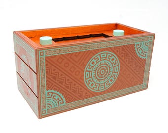 Caja de rompecabezas maya